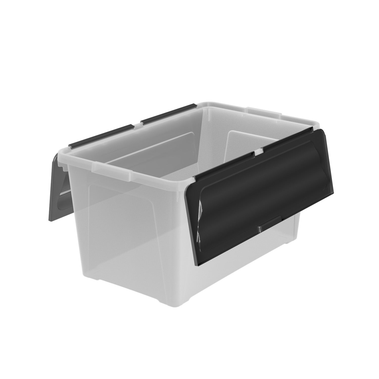 PRACTICMAX - Contenitore Multiuso Multibox Eco 48 Litri - h35x50x37 cm